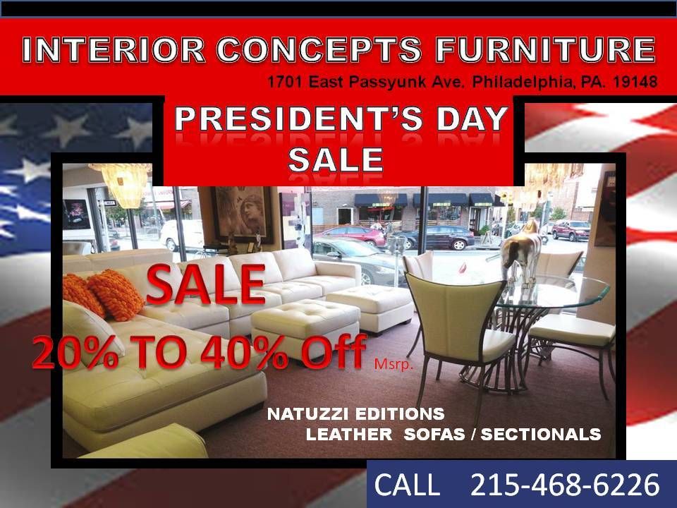 President's Day Furniture Sale - Natuzzi Editions Leather Sofas